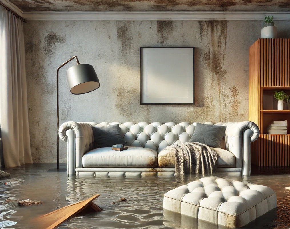 Water damage restoration service
